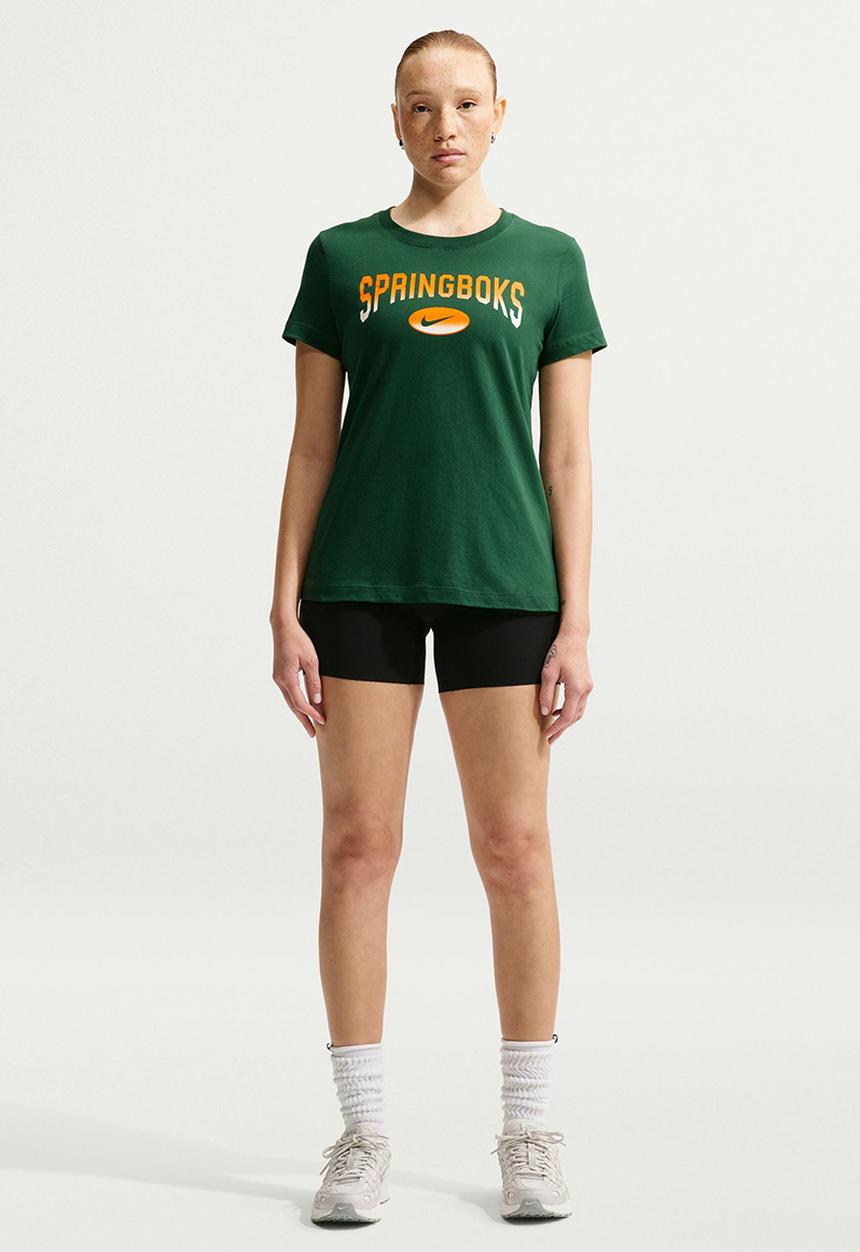 Nike - Springbok Wnk Rugby Tee - Gorge Green/University Gold