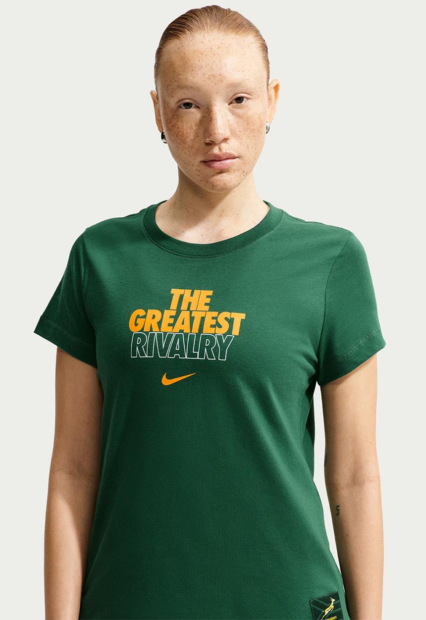 Nike - Springbok Wnk Tour Tee Ab - Gorge Green/University Gold