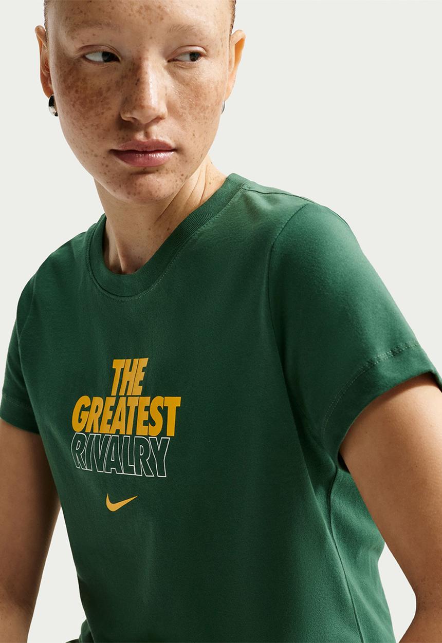 Nike - Springbok Wnk Tour Tee Ab - Gorge Green/University Gold
