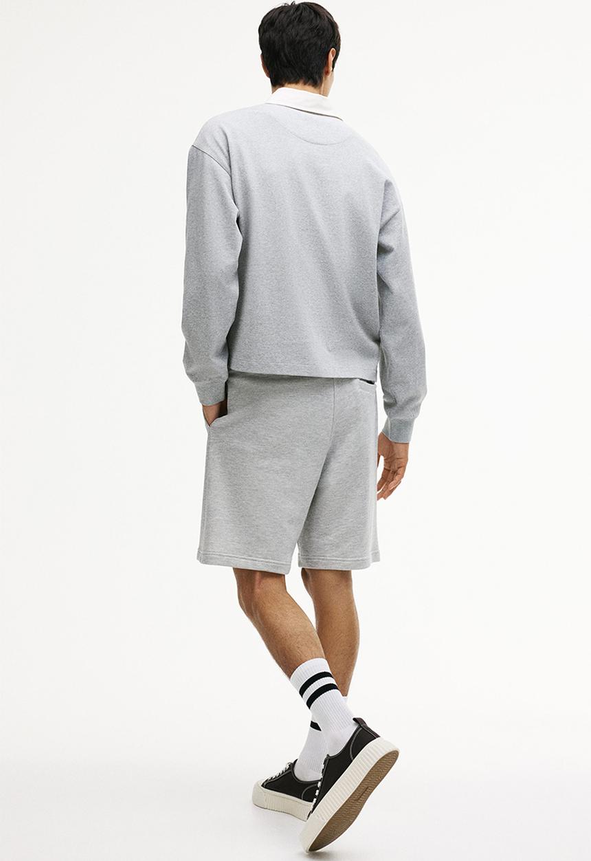 H&M - Relaxed fit shorts - light grey
