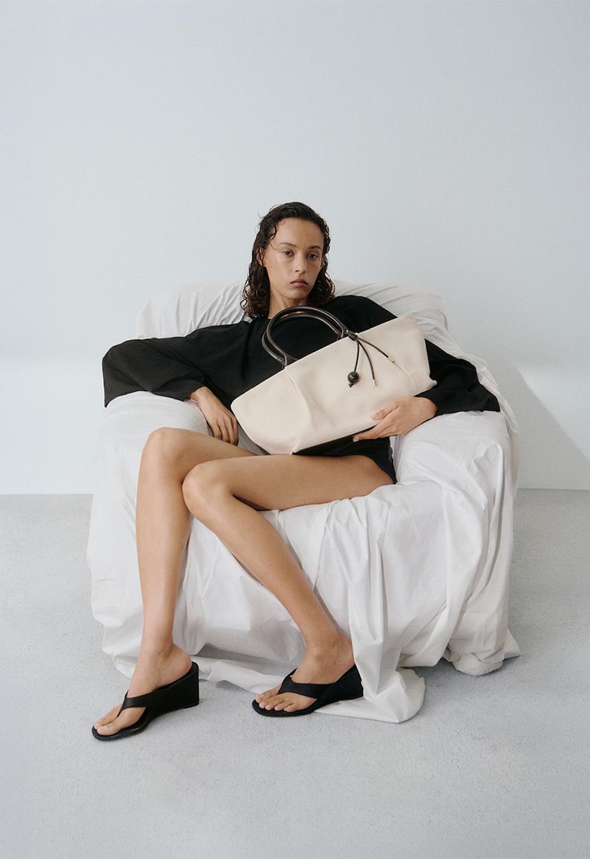 MANGO - Nicole Shoulder Bag - Black
