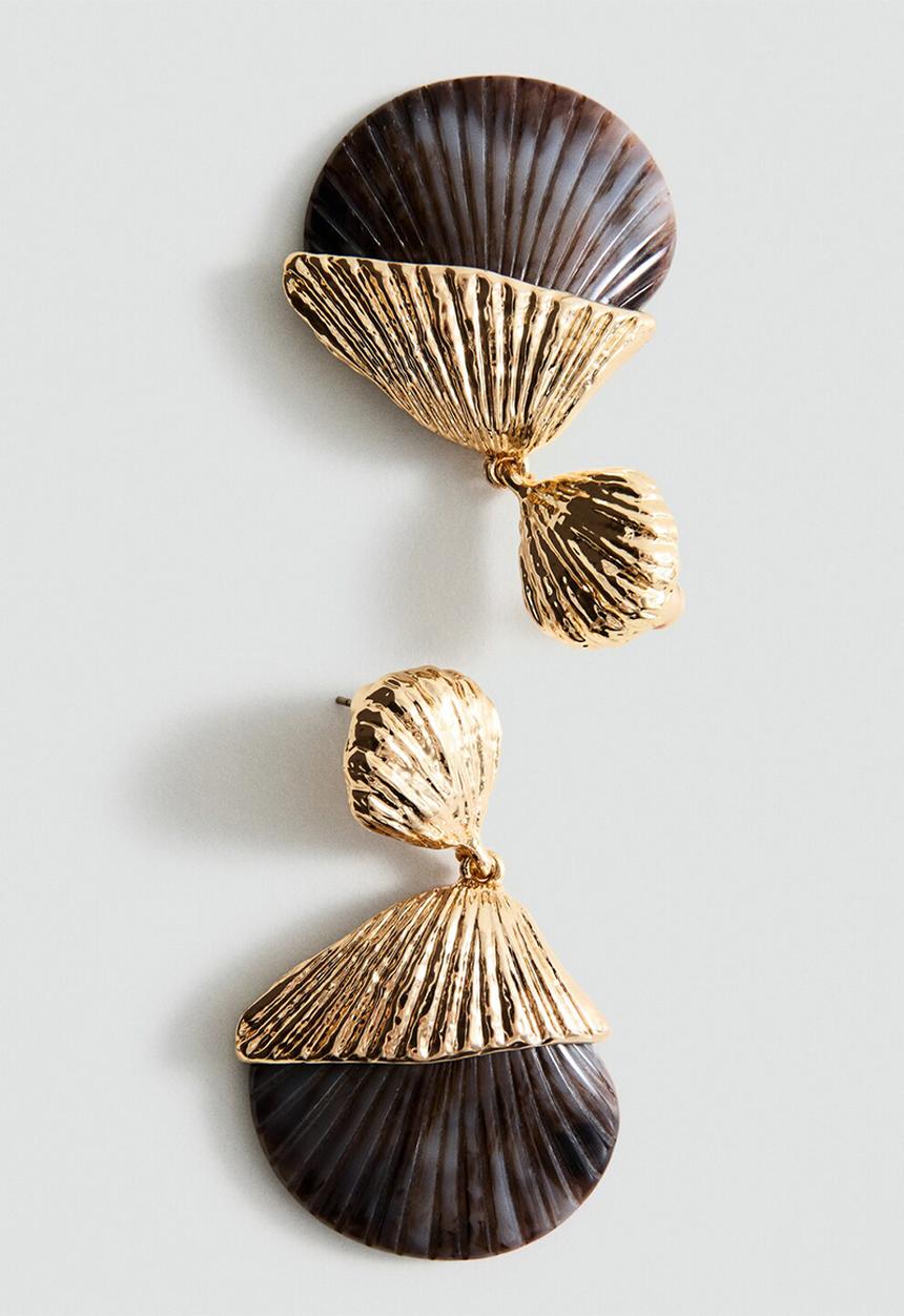MANGO - Tesla Earrings - Gold