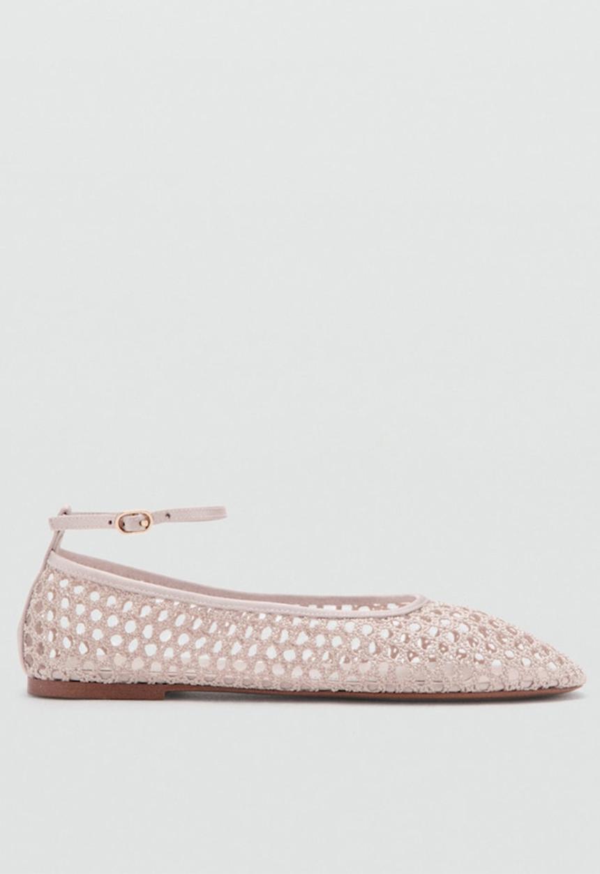 MANGO - Nube ankle strap pump - light/pastel pink