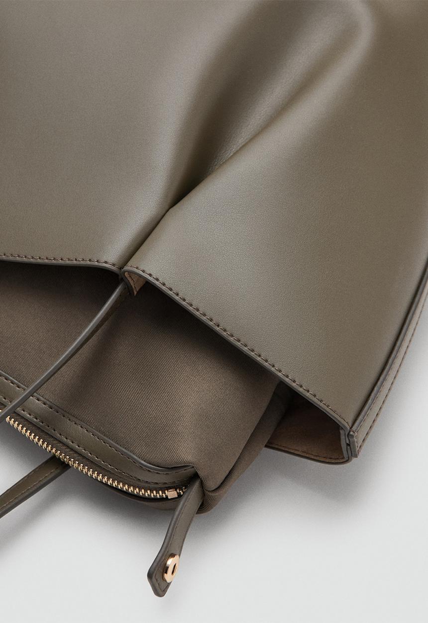 MANGO - Isabel Tote Bag - Beige