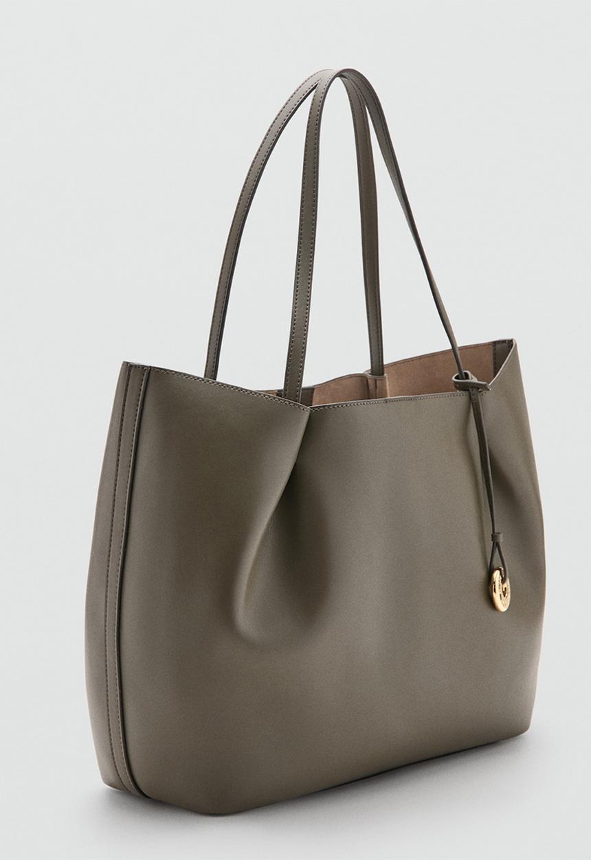 MANGO - Isabel Tote Bag - Beige