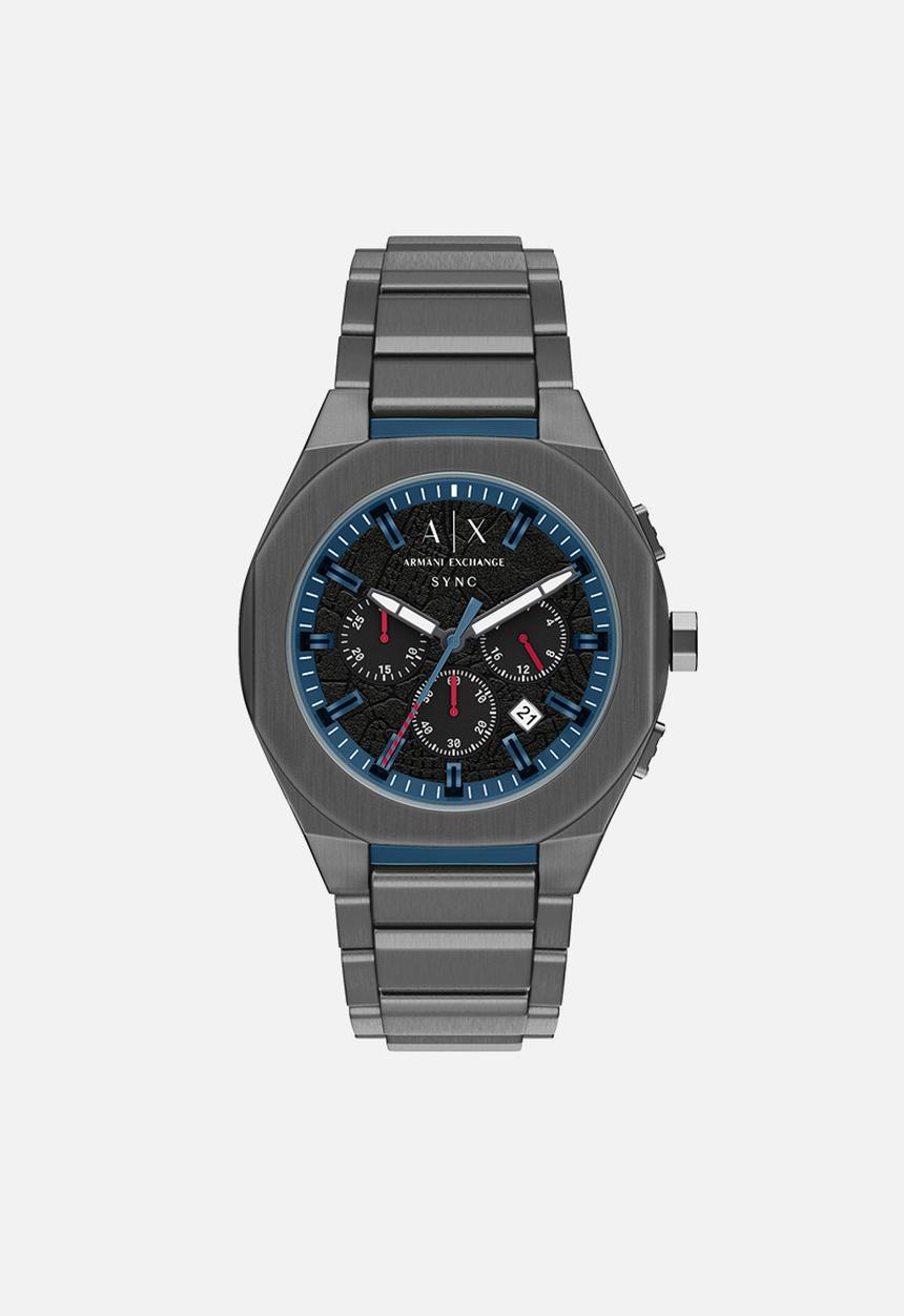 Armani Exchange - Armani Exchange AX4295 Sync Chronograph Watch - Gunmetal