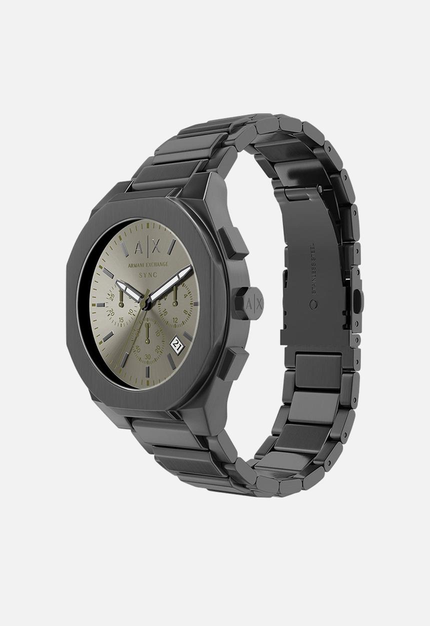 Armani Exchange - Armani Exchange AX4296 Sync Chronograph Watch - Gunmetal