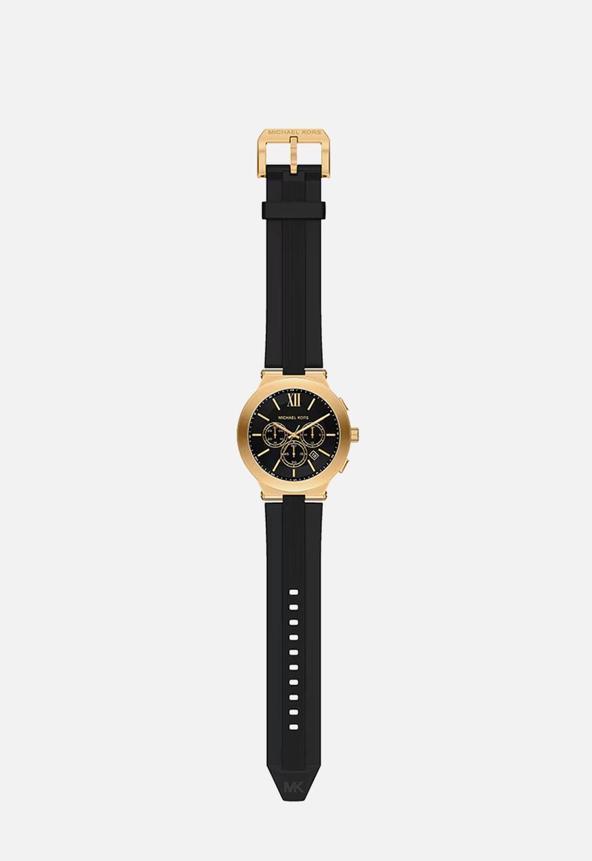 Michael Kors - Billie Silicone Chronograph Watch MK9253 - Black