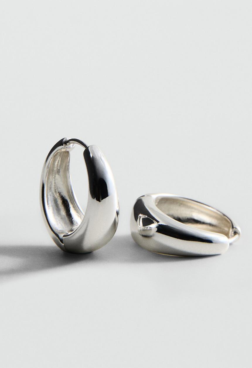 MANGO - Tomasa Earrings - Silver