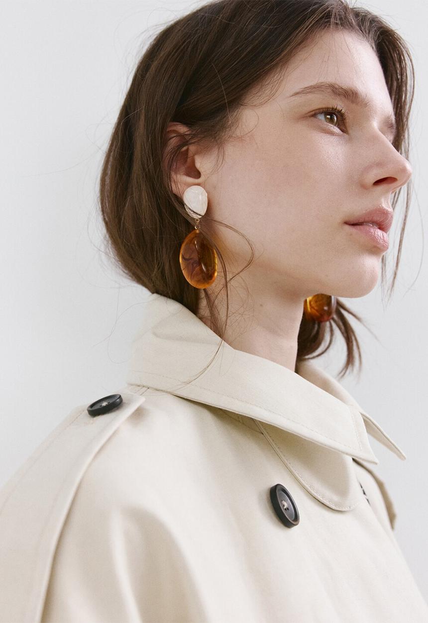 MANGO - Tomasa Earrings - Silver