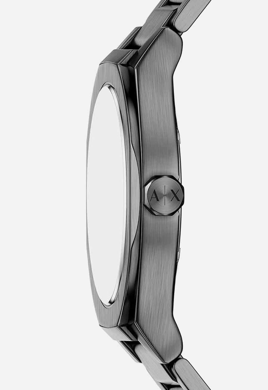 Armani Exchange - Armani Exchange AX4300 Sync Three-Hand Day-Date Watch - Gunmetal