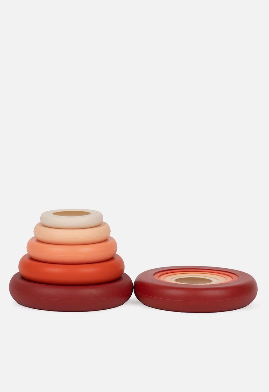 Foodhuggers - Food Huggers Silicone Airtight Food Covers Set of 5 - Terra Cotta