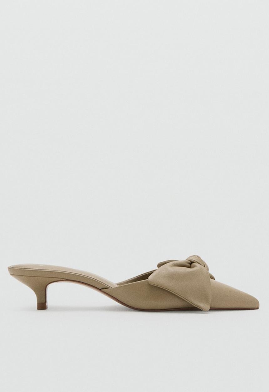 MANGO - Furi closed toe mule - light beige