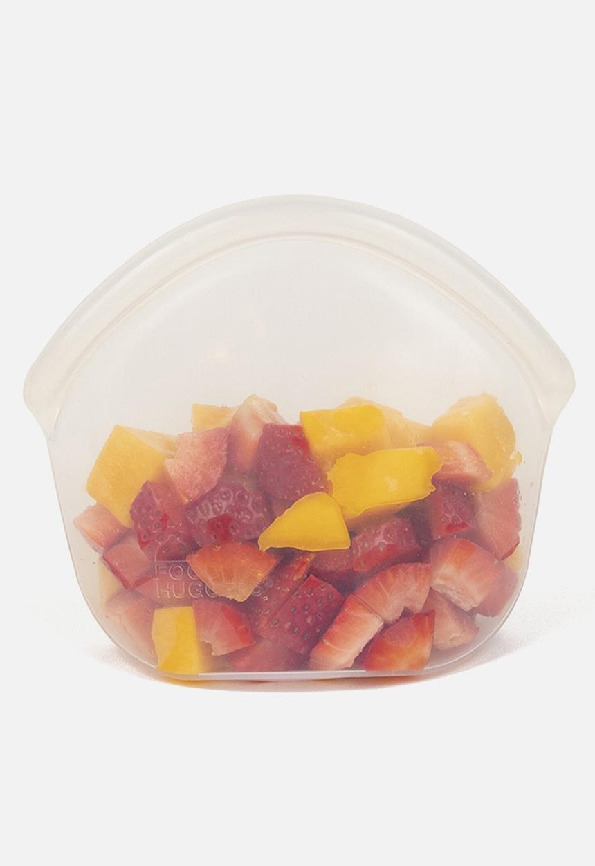Foodhuggers - Food Huggers Reusable Silicone Hugger Bag 400ml - Clear