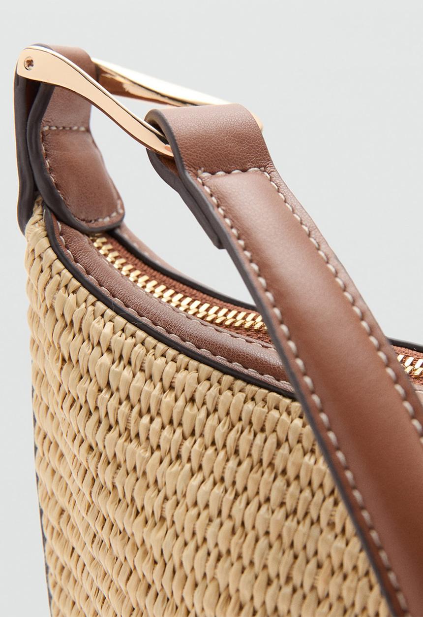 MANGO - Gabriela Crossbody Bag - Brown