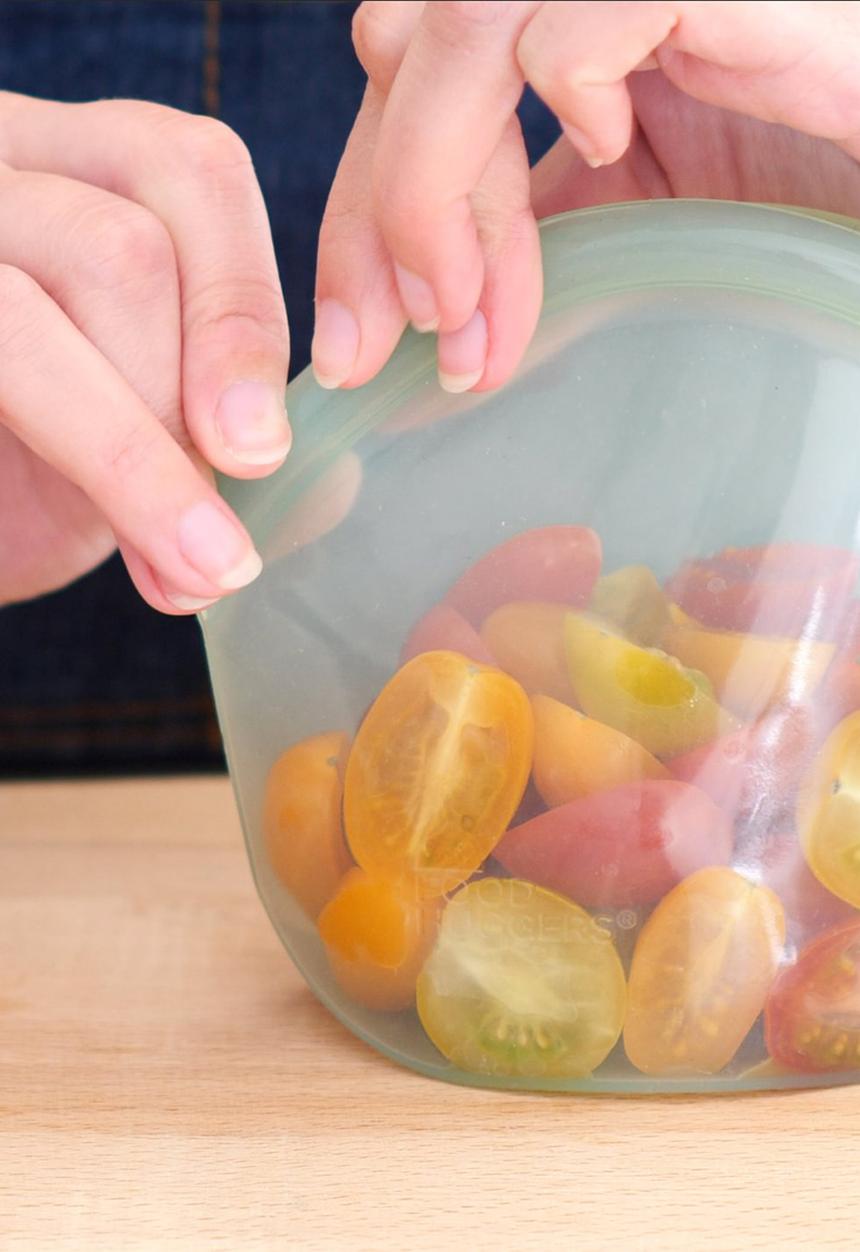 Foodhuggers - Food Huggers Reusable Silicone Hugger Bag 400ml - Juniper