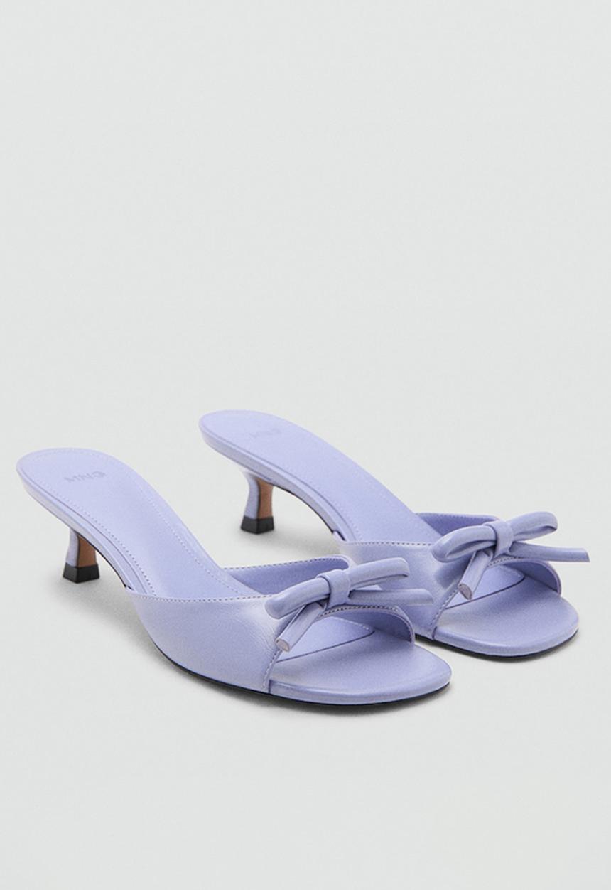 MANGO - Cos open toe mule - light/pastel purple