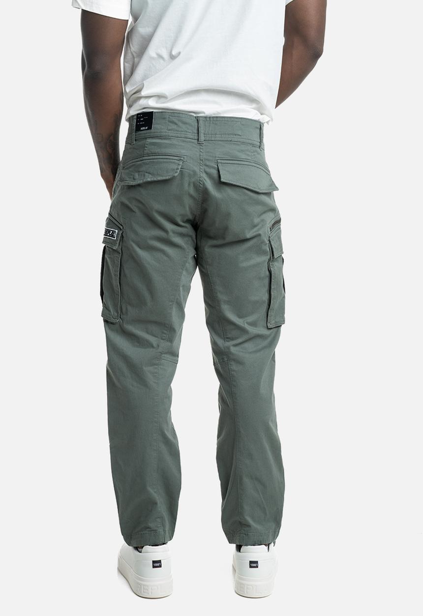 Replay - Joe Cargo Trousers - Aviator Green
