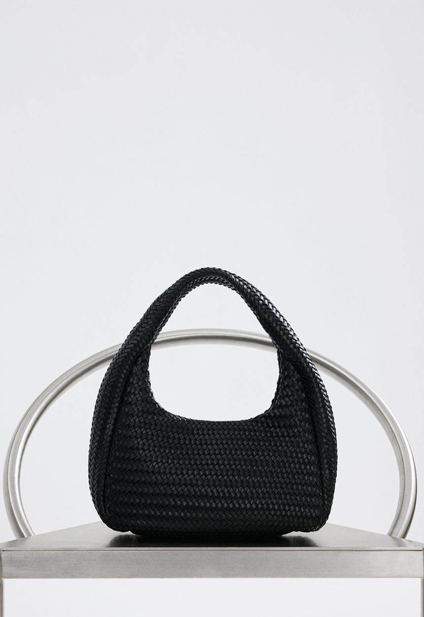 MANGO - Galgo Shoulder Bag-Black