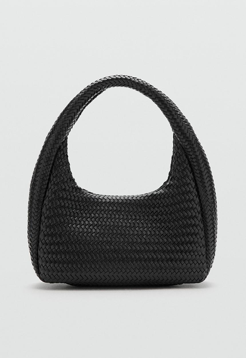 MANGO - Galgo Shoulder Bag-Black