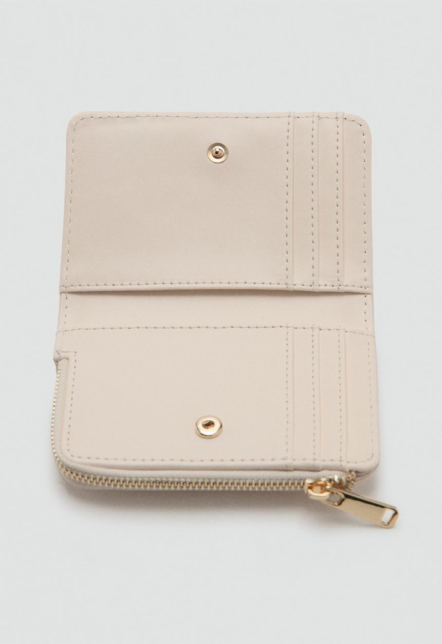 MANGO - Tromple Wallet - Natural