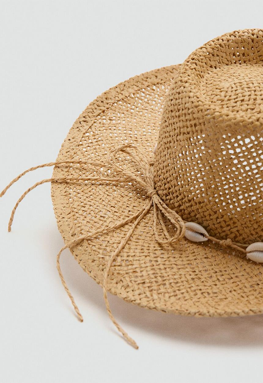 MANGO - Montana Hat- Light Beige