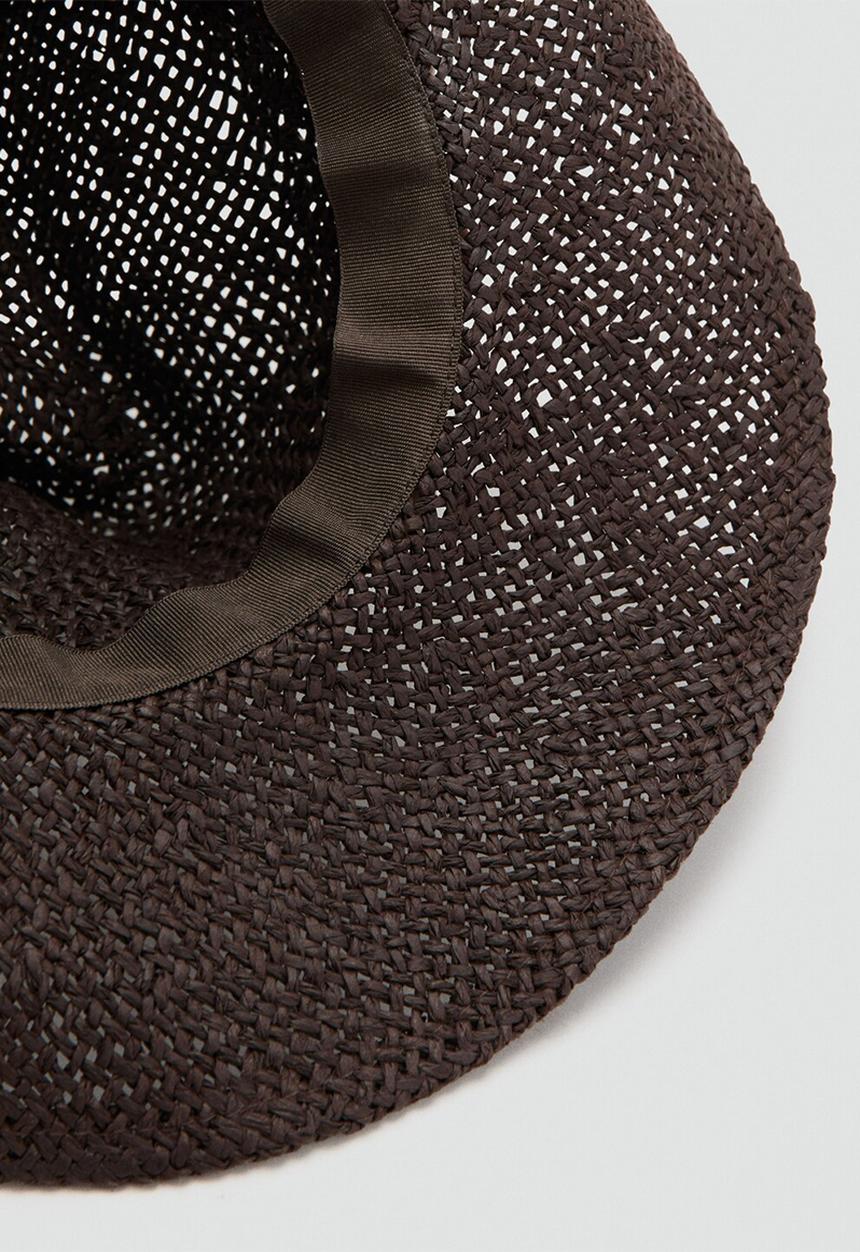 MANGO - Montana Hat- Dark Brown