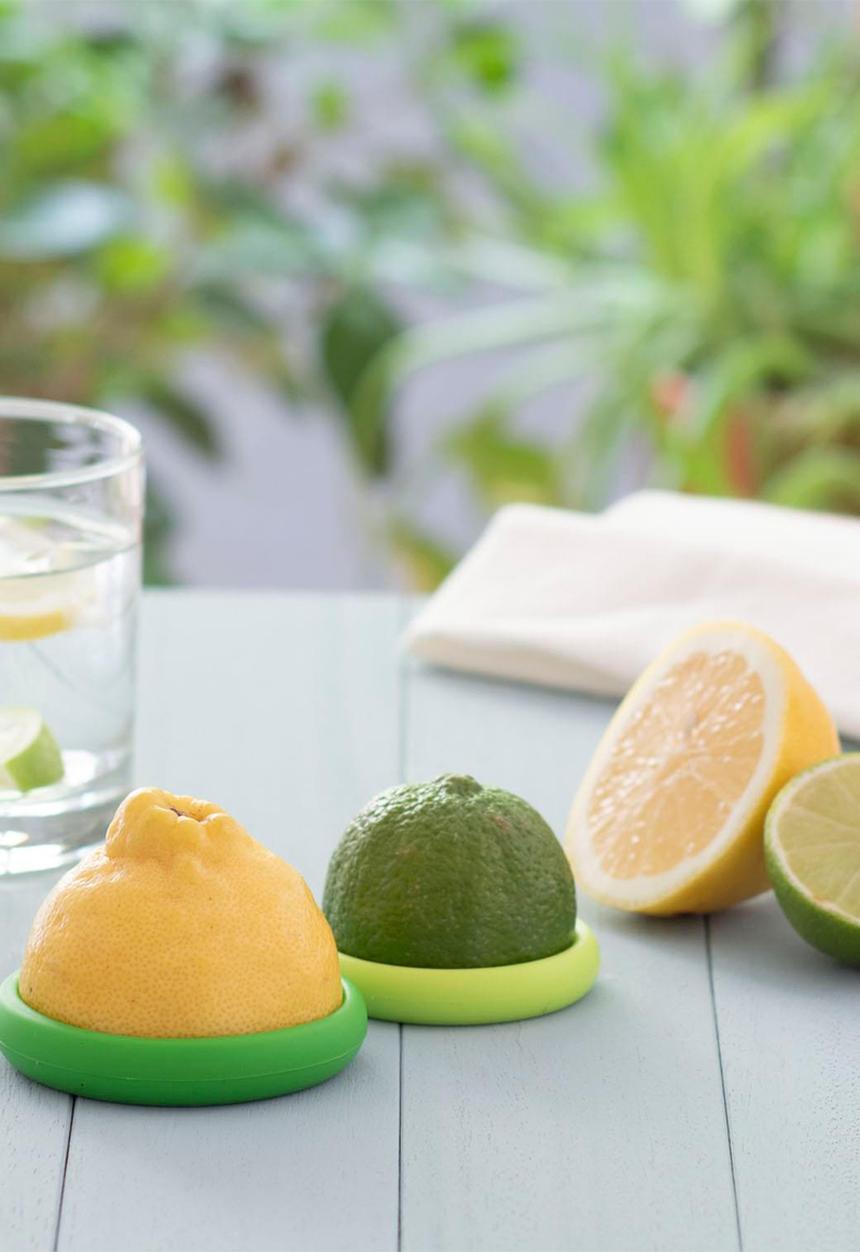 Foodhuggers - Food Huggers Citrus Savers Set of 2 - Fresh Greens