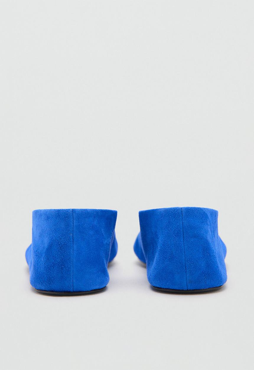 MANGO - Bablue pump - medium blue