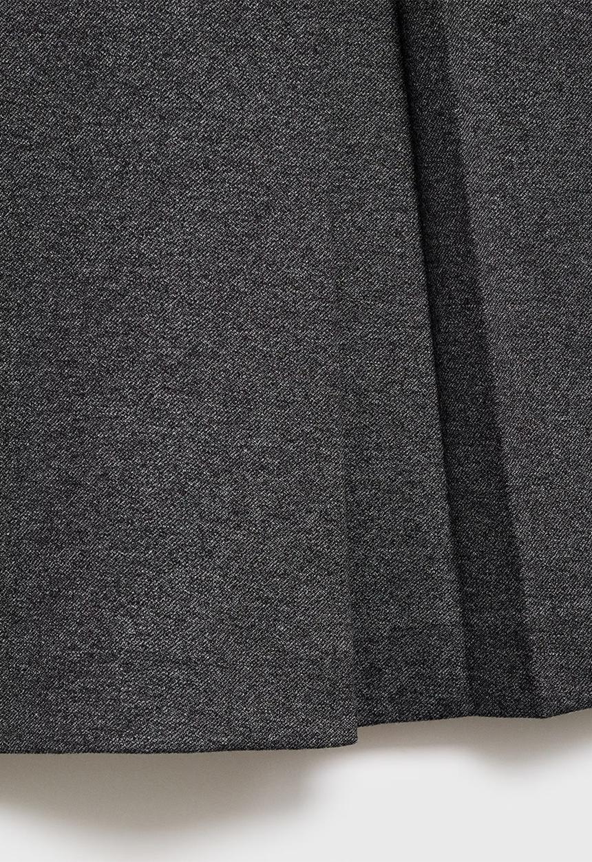 MANGO - Skirt clinto - gray