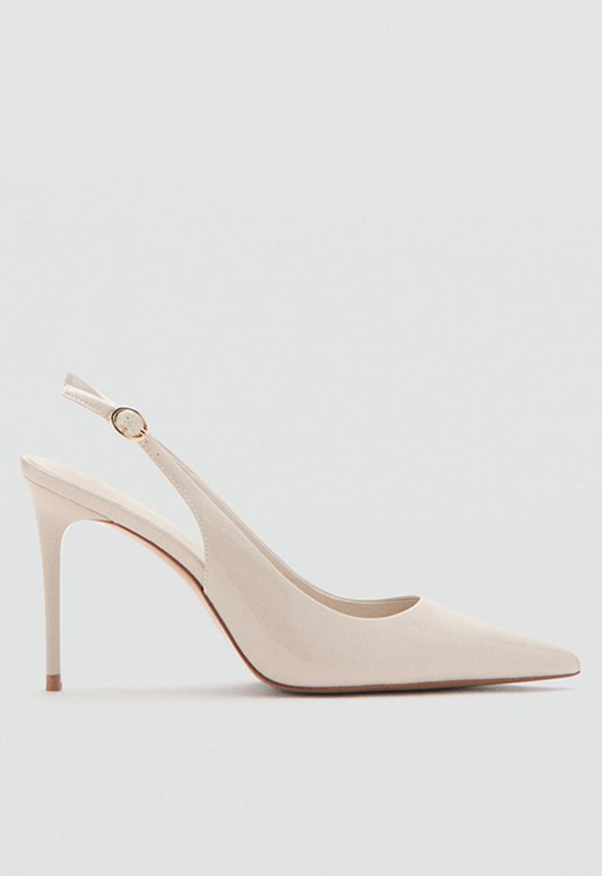 MANGO - Cookienu closed toe slingback - light beige