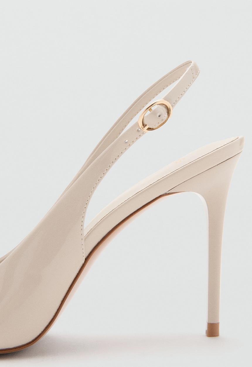 MANGO - Cookienu closed toe slingback - light beige