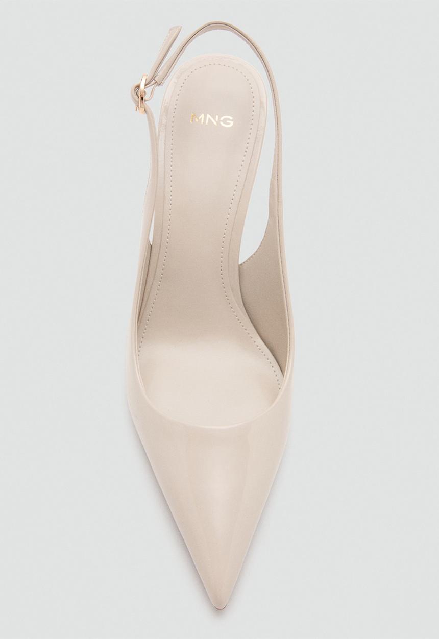 MANGO - Cookienu closed toe slingback - light beige