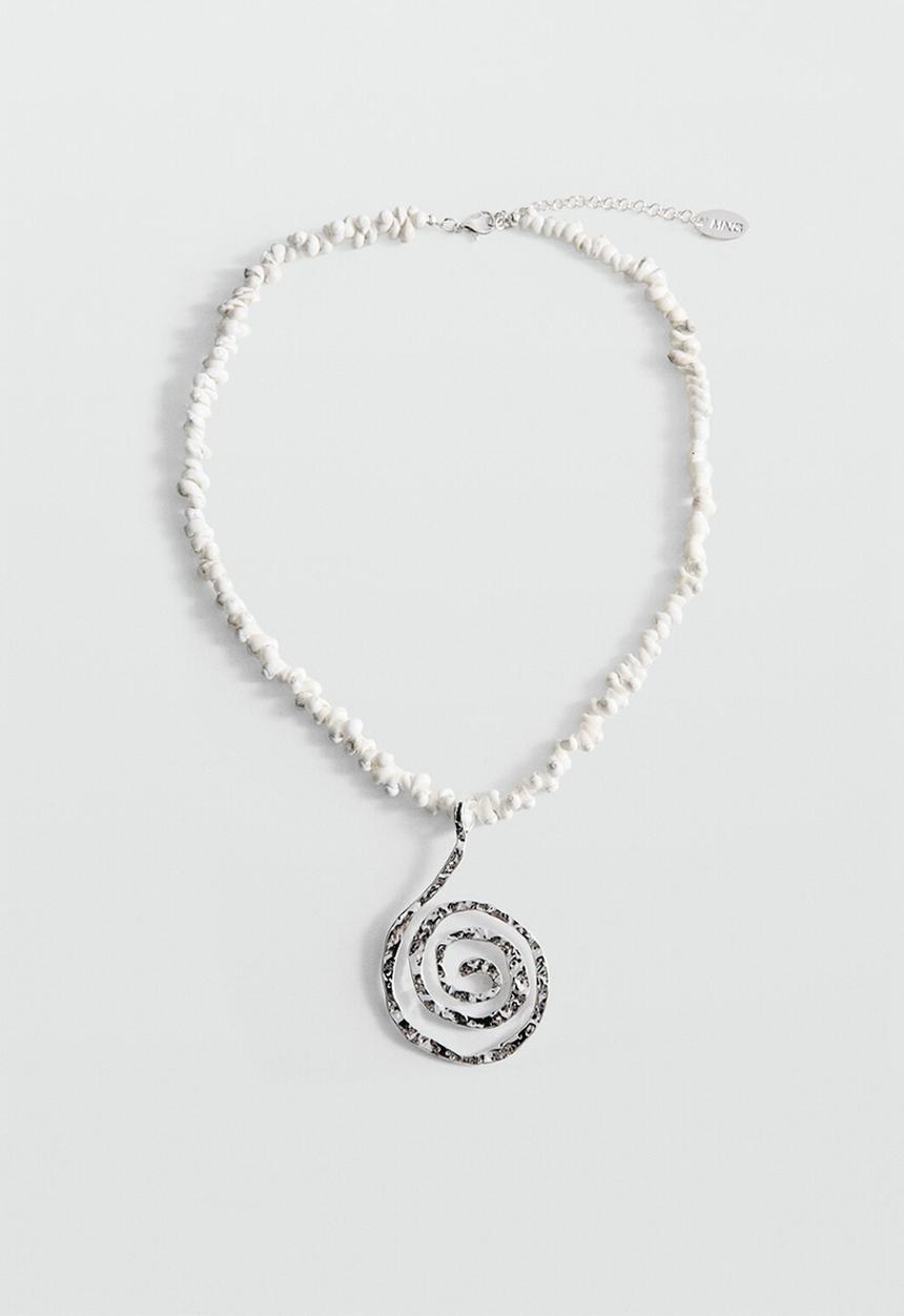 MANGO - Capri Necklace- Silver