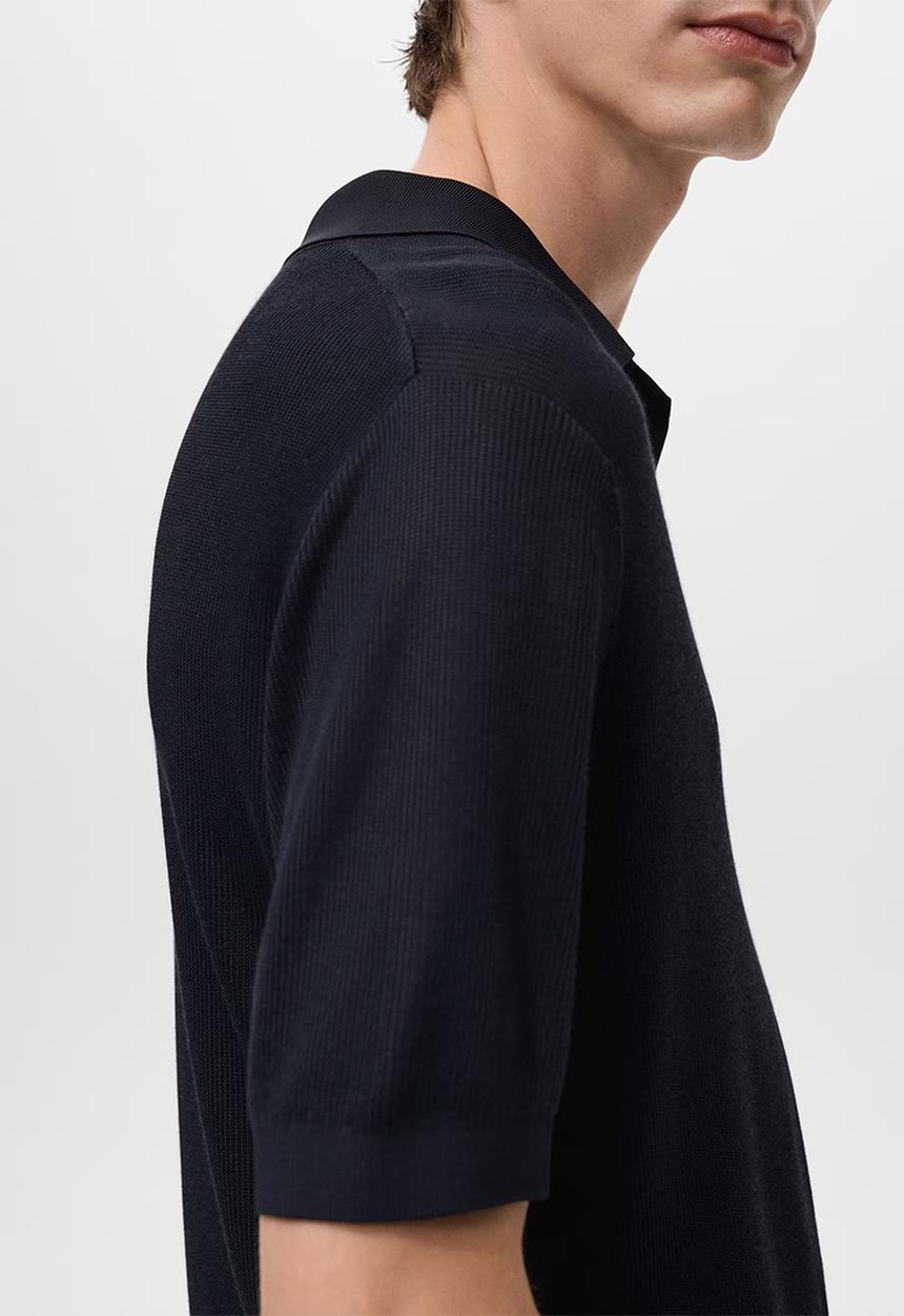 MANGO - Polo shirt boda - dark blue