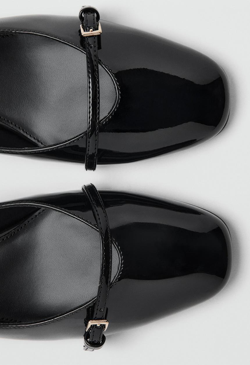 MANGO - Janet closed toe slingback - black