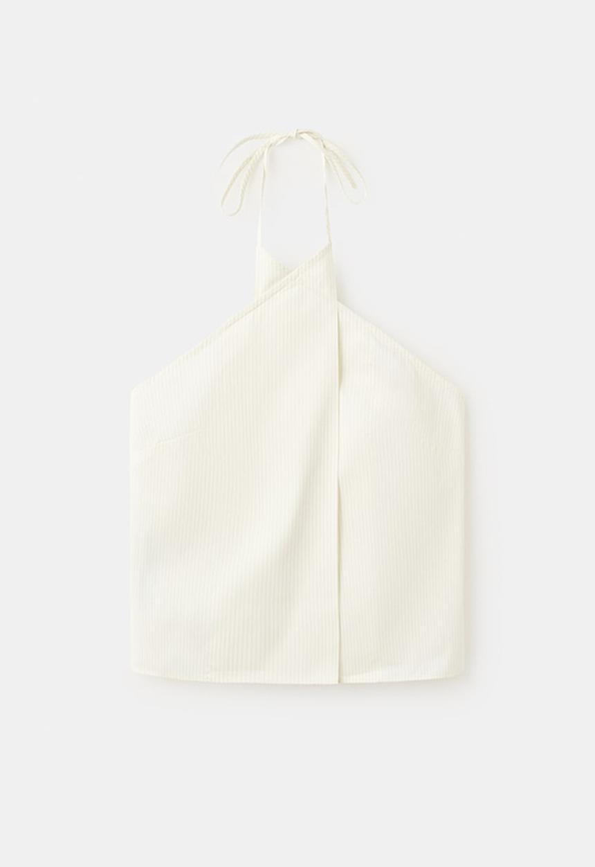 MANGO - Top corfu - light beige