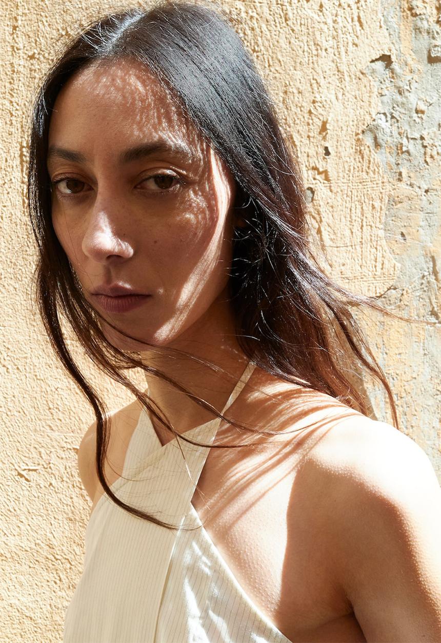 MANGO - Top corfu - light beige