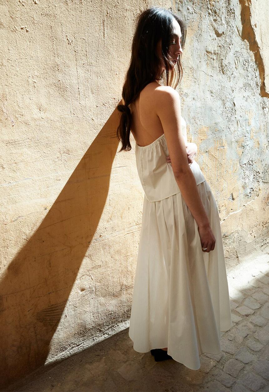 MANGO - Top corfu - light beige