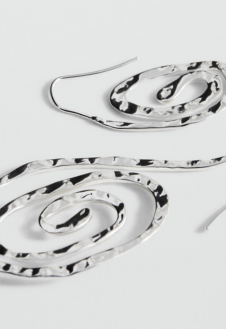 MANGO - Menorca Earrings- Silver