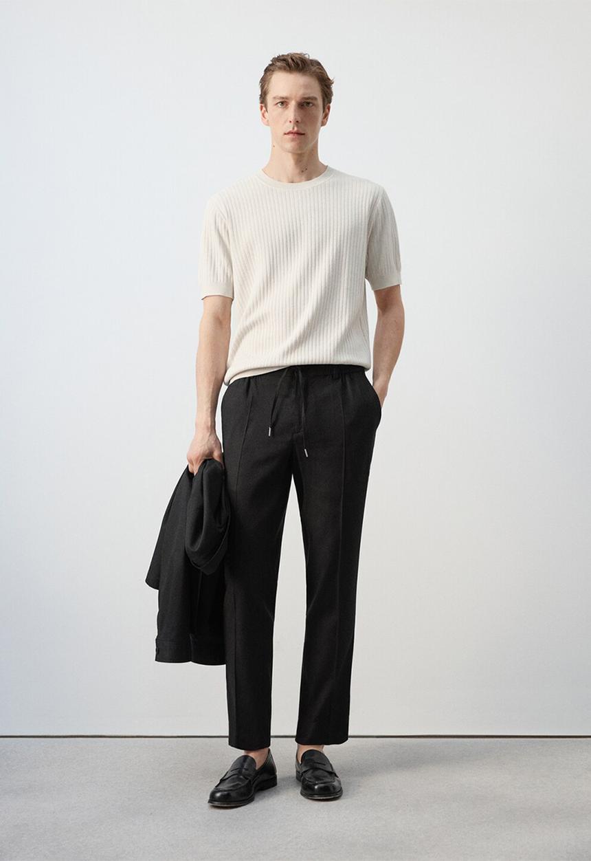 MANGO - T-Shirt Paule - Sand