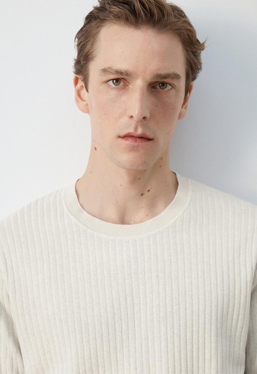 MANGO - T-Shirt Paule - Sand