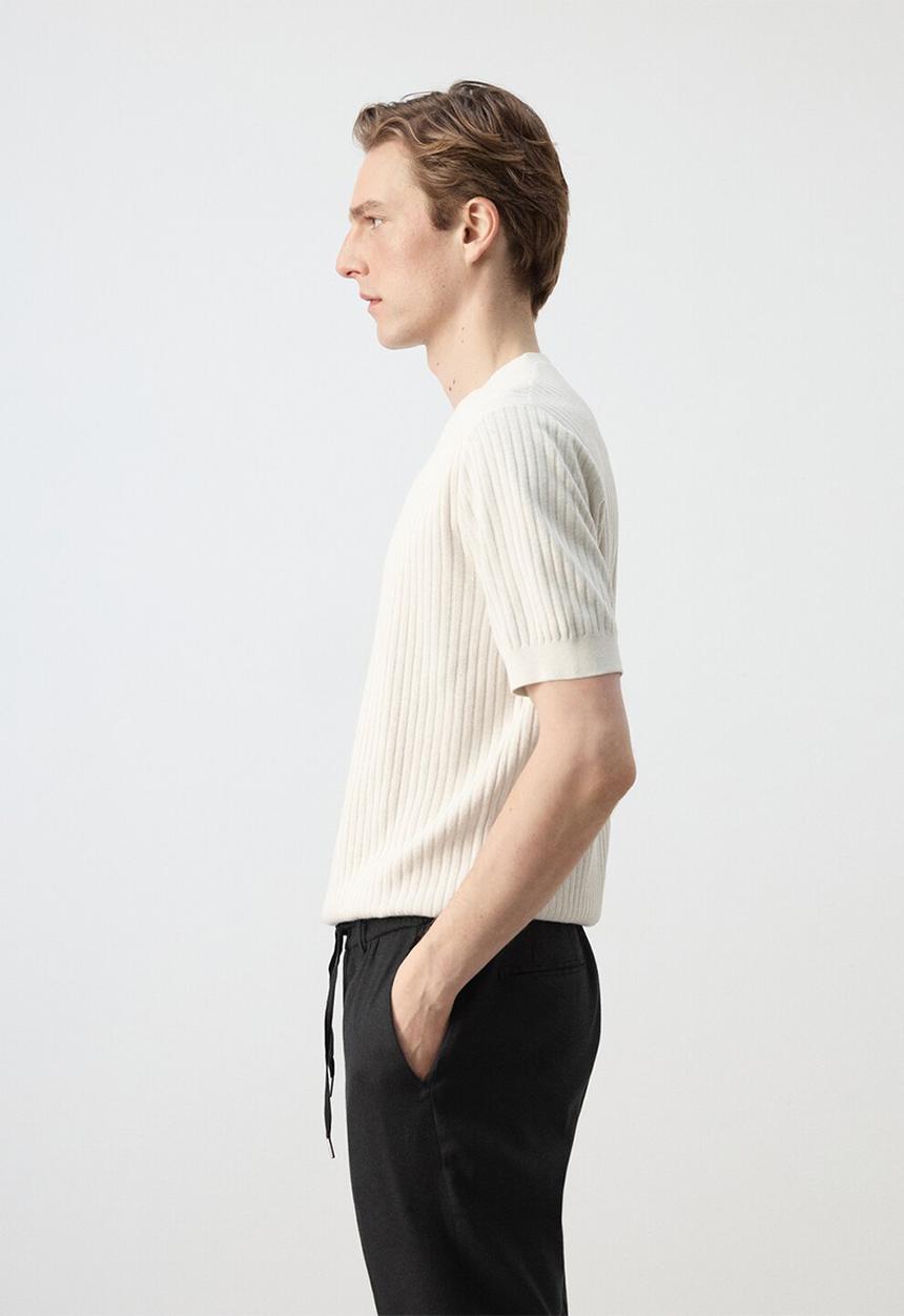 MANGO - T-Shirt Paule - Sand