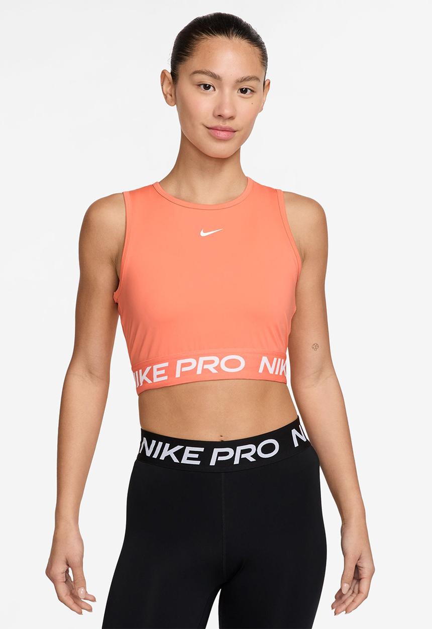Nike - Nike Pro Df 365 Crop Tank - Crimson Bliss/White