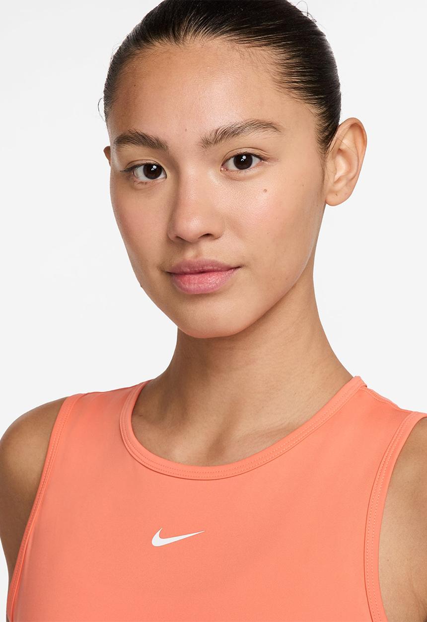 Nike - Nike Pro Df 365 Crop Tank - Crimson Bliss/White