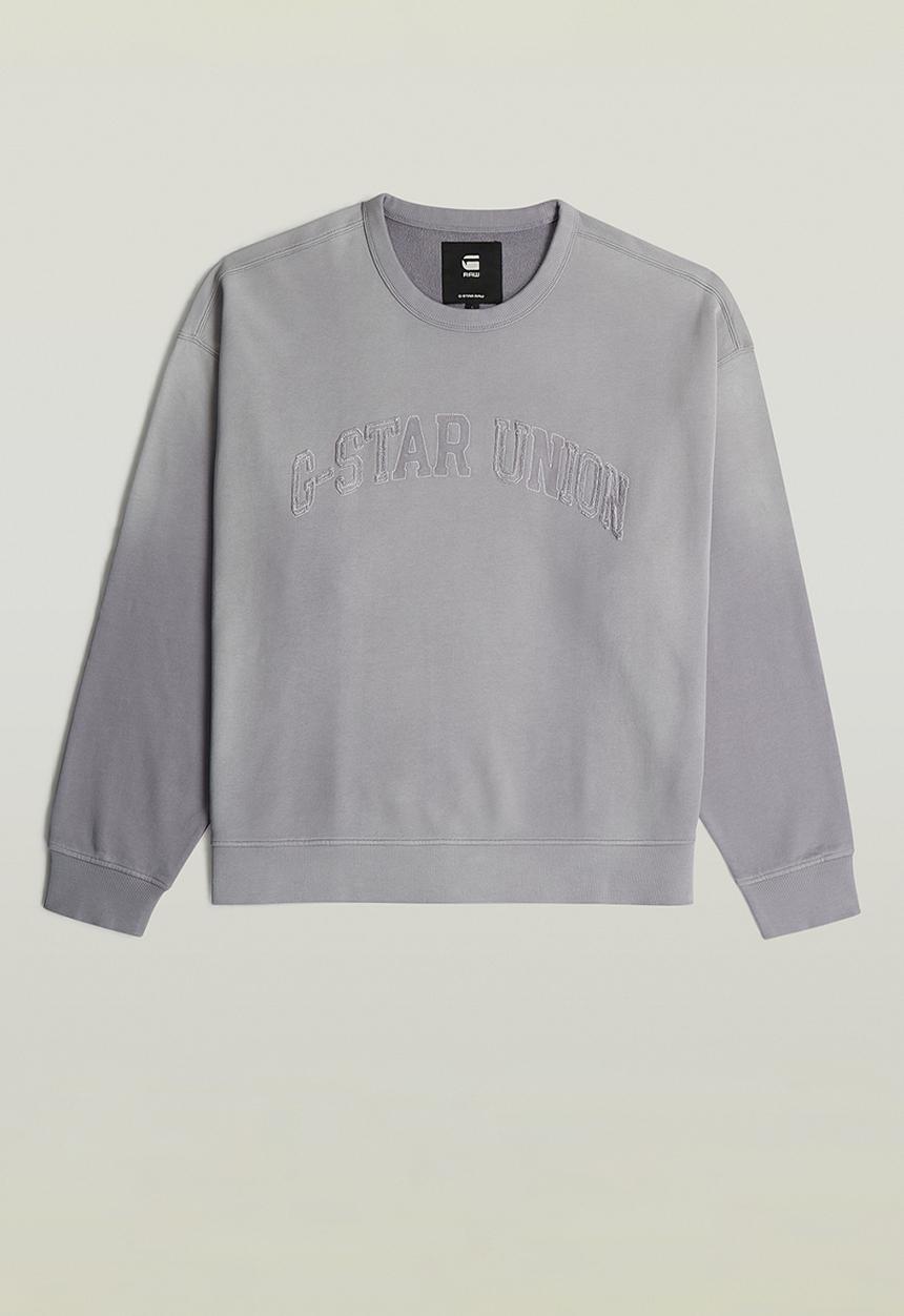 G-STAR - Sunfaded Applique Loose R Sw - Quicksilver Gd