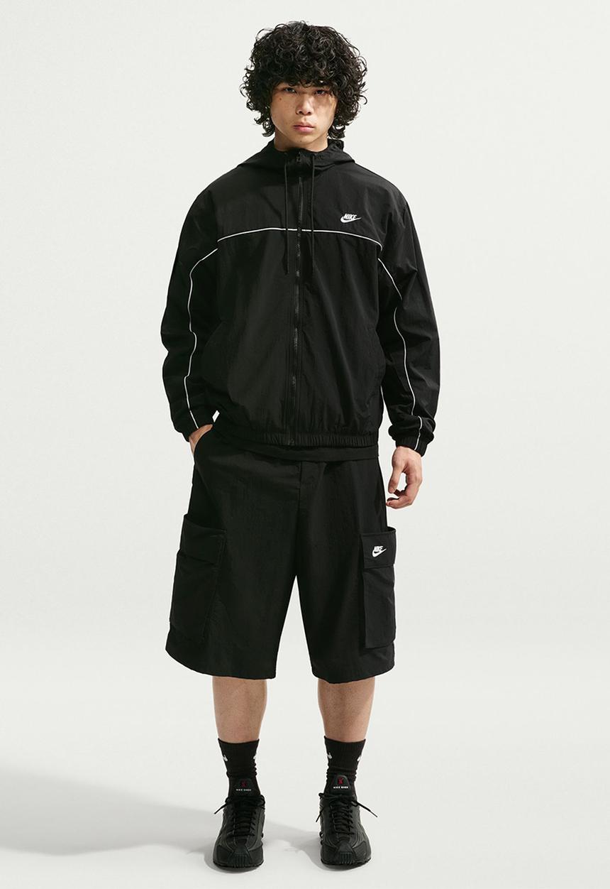 Nike - NSW Club Athlete Hooded Jacket - Black