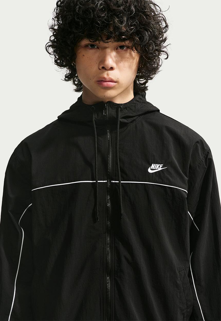 Nike - NSW Club Athlete Hooded Jacket - Black