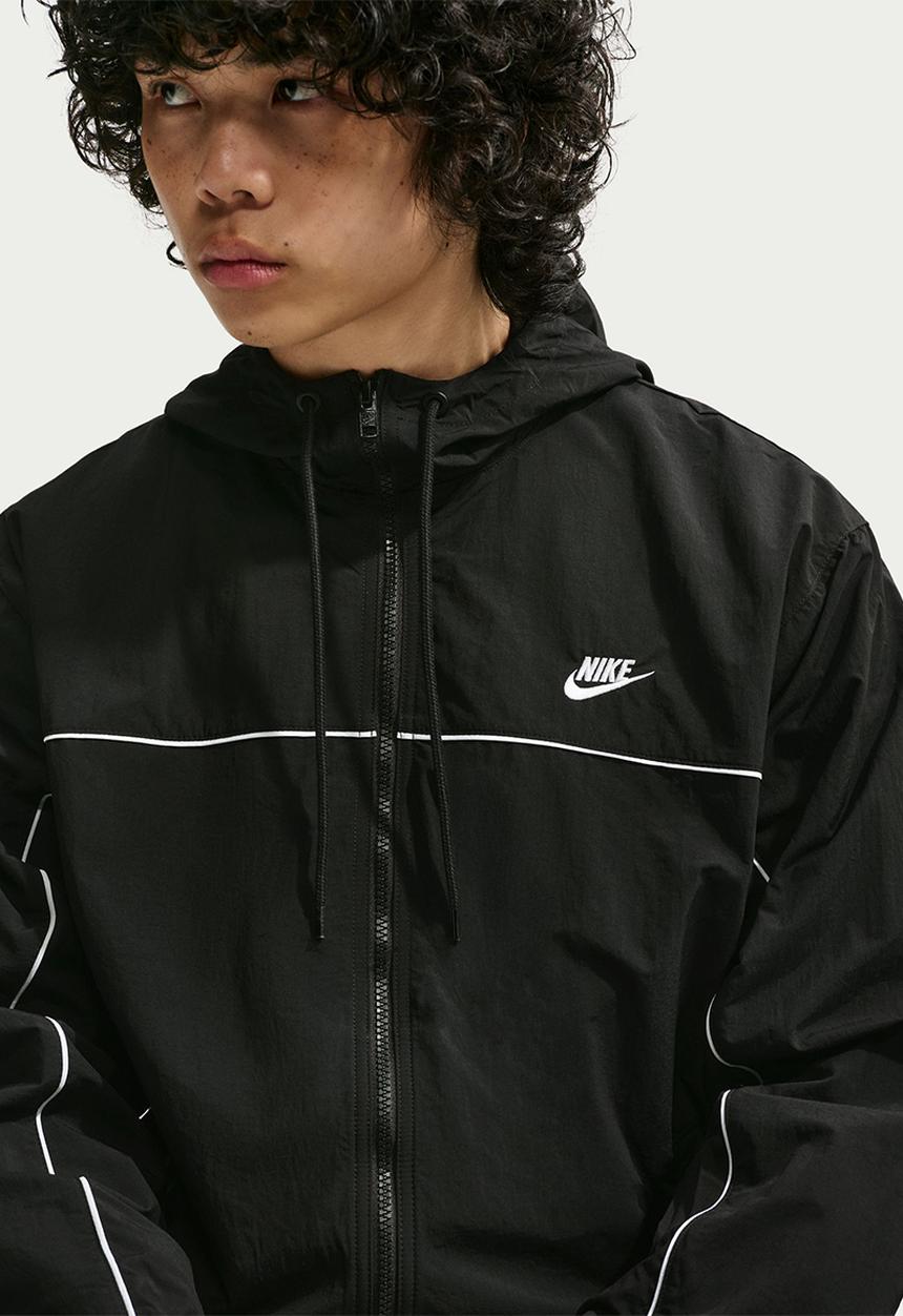 Nike - NSW Club Athlete Hooded Jacket - Black