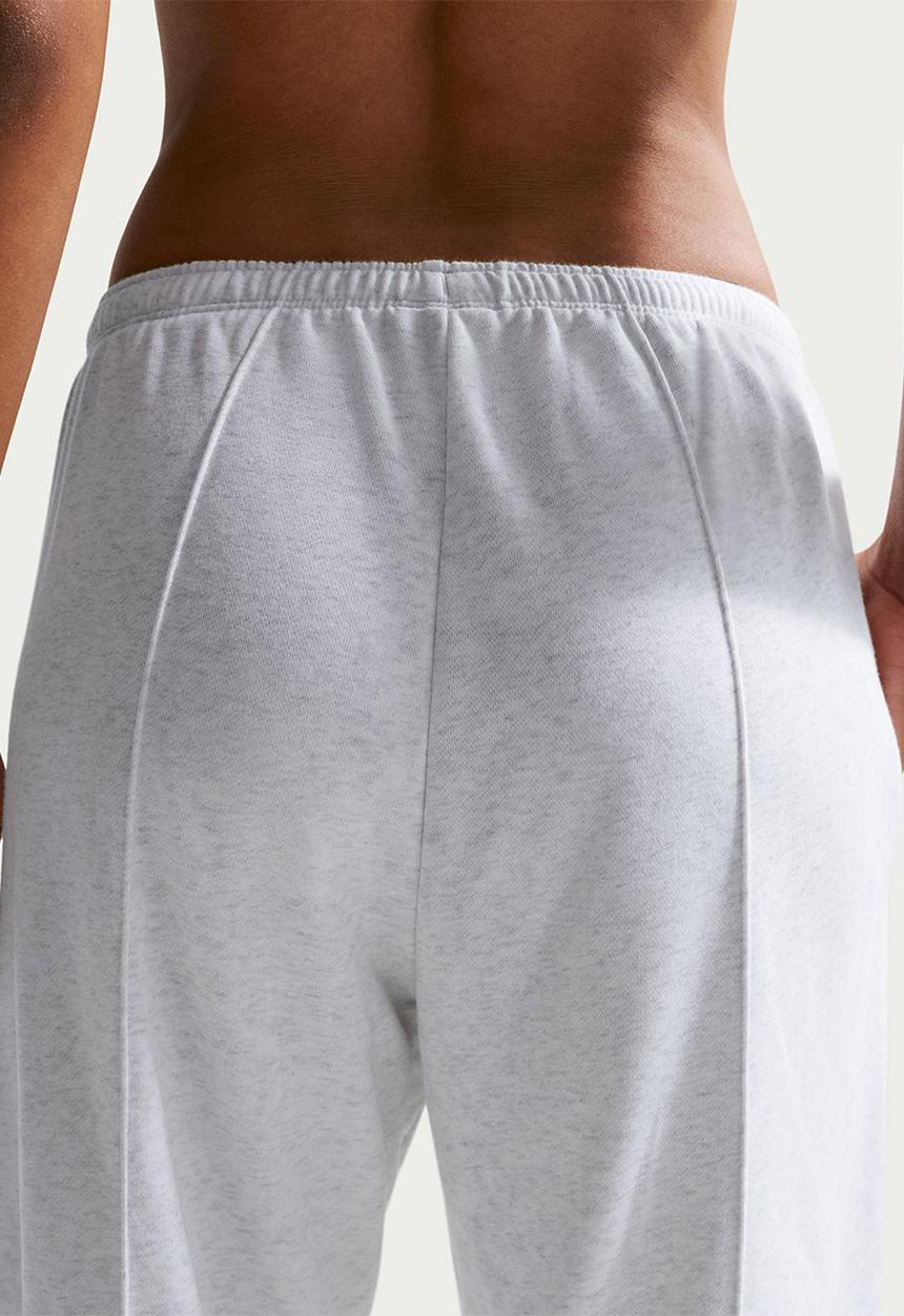Nike - W Nsw Chll Ft Jggr Pant - Birch Heather/White/Black